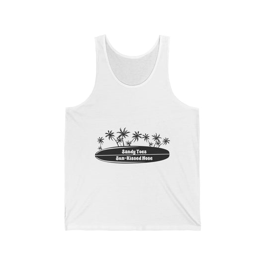 Beach Lovers Ultimate Comfort Styled Funny Unisex Summer Tank Top