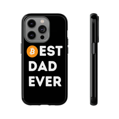 Best Dad Ever (Bitcoin, Crypto) iPhone Case