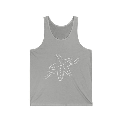 Starfish Beach Lovers Ultimate Comfort Styled Funny Unisex Summer Tank Top