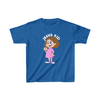 Designed Jesus Kid Graphic Print T-shirts