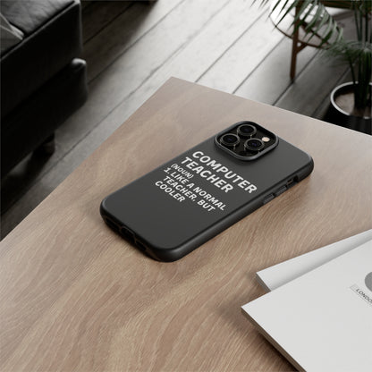 Computer Teacher iPhone Case