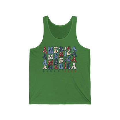 American Independence Graphic Ultimate Comfort Styled Unisex Tank Top