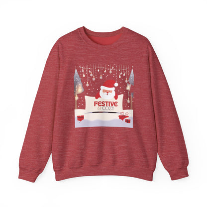Graphic Designed Holiday Christmas Unisex Crewneck Sweatshirt