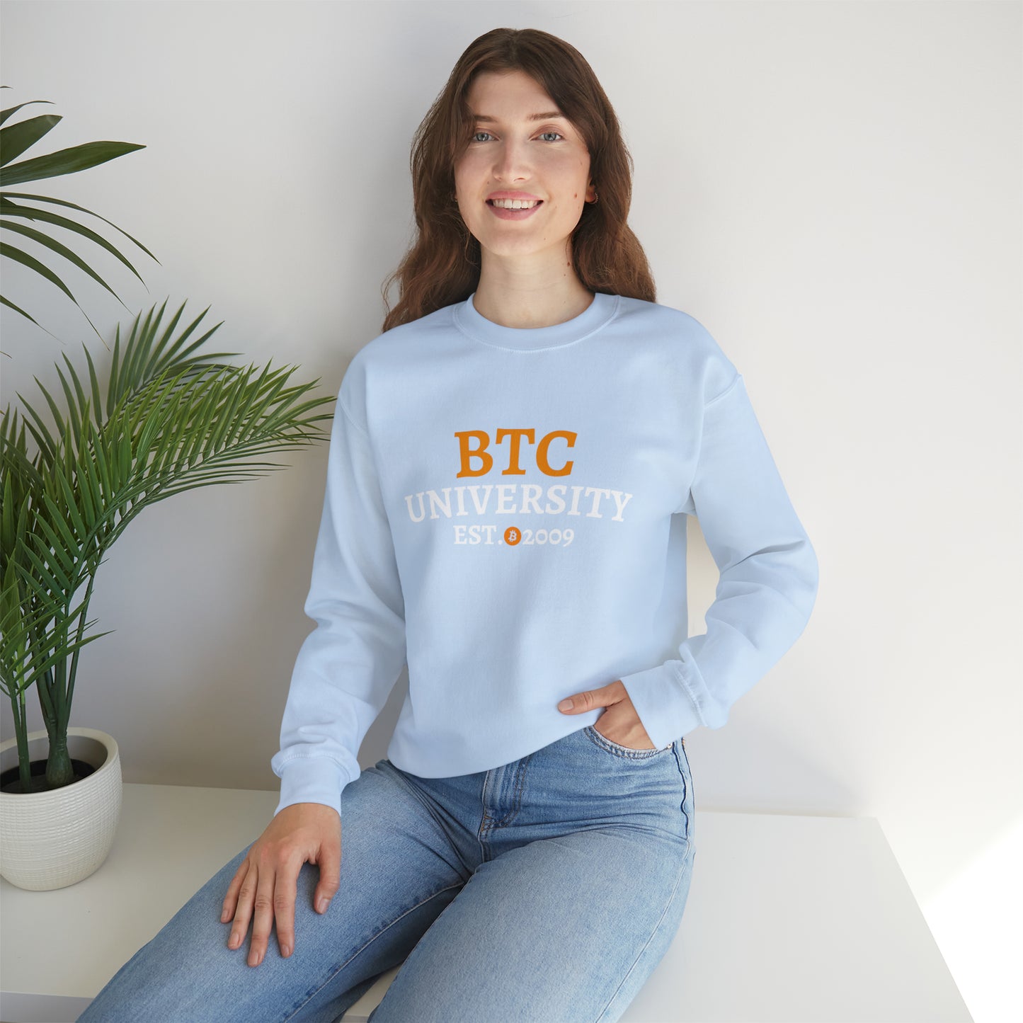 BTC University (Bitcoin, Crypto) Unisex Sweatshirt