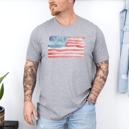 Graphic Flag Day Ultimate Comfort Styled Graphic T-shirt