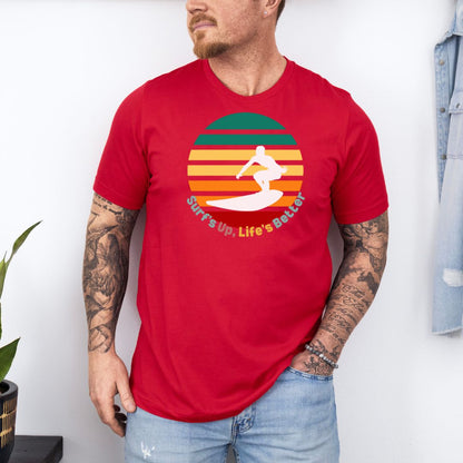 Surfer Up Surfer Lovers Ultimate Unisex Comfort Styled T-shirt