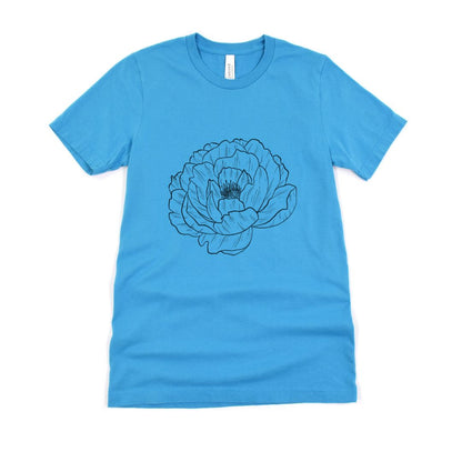 Floral Design Graphix Ultimate Comfort Styled T-shirt