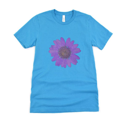 Purple Cherry Bloom Floral  Ultimate Comfort Styled T-shirt