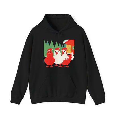 Unisex Heavy Blend Christmas Chicken Hoodie
