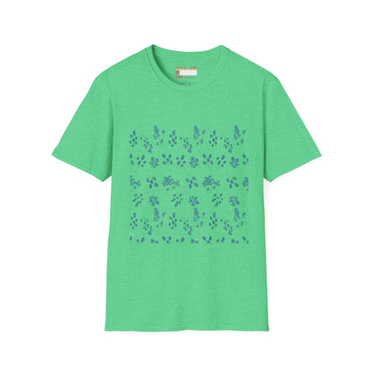 Graphic Wild Flower, Flower Lover Unisex Minimalist Comfort T-shirt