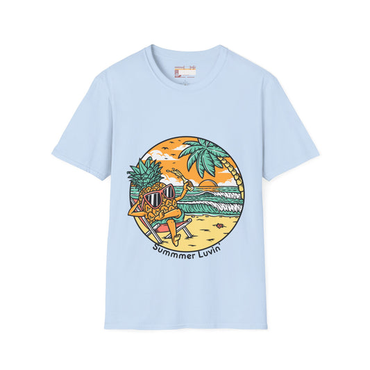 Summer Vibe Summer Holiday Graphic Designed Comfort Unisex T-shirt