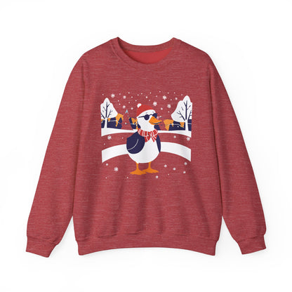 Graphic Designed Holiday Christmas Unisex Crewneck Sweatshirt