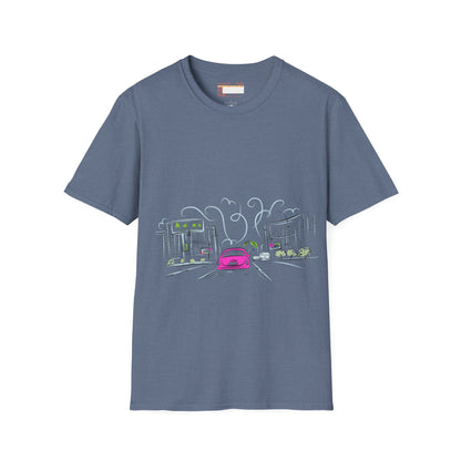 Graphic City Drama Designed Comfort Unisex T-shirt