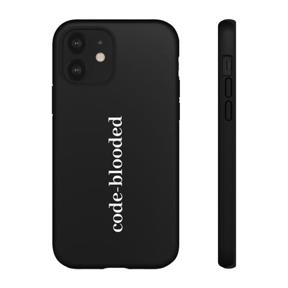 Code Blooded (Technology Programmers) iPhone Case
