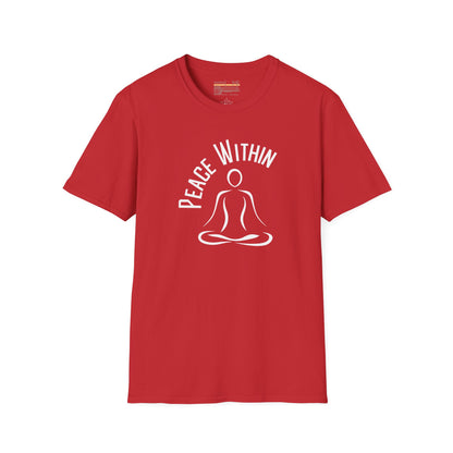 Peace Within Ultimate Comfort Motivational Styled Unisex T-shirt