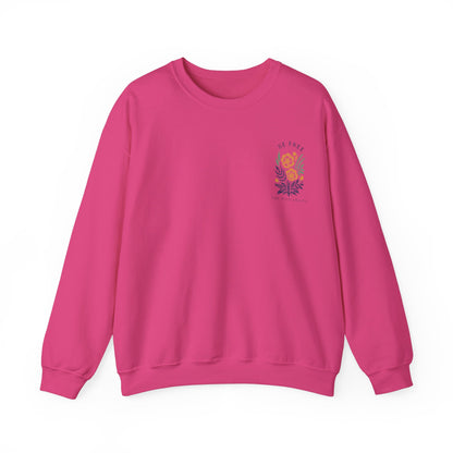 Graphic Designed Minimalist Crewneck Sweatshirt