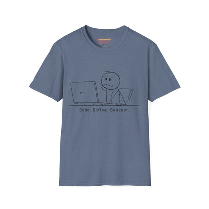 Minimalist Cartoon Character Graphic Urban Ultimate Comfort Unisex T-shirt