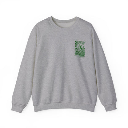 Graphic Designed Minimalist Crewneck Sweatshirt