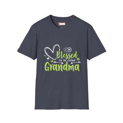 Graphic Designed Blessed Grand ma Minimalist Comfort T-shirt
