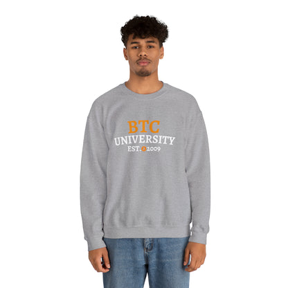 BTC University (Bitcoin, Crypto) Unisex Sweatshirt