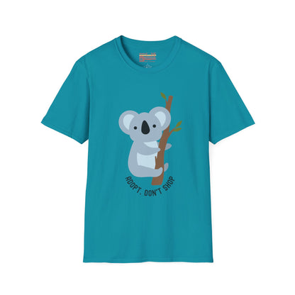 Adopt, Don't Stop Ultimate Comfort Unisex Animal Lovers T-shirt