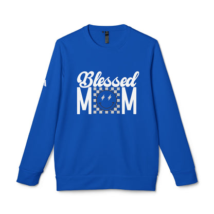 DTG adidas® Unisex Fleece Crewneck Blessed Mom Sweatshirt