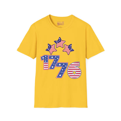 Freedom 1776 Independence Day Ultimate Comfort Unisex T-shirt