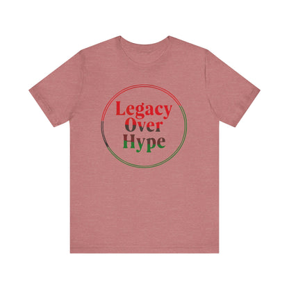 Juneteenth Legacy Over Hype Graphic Unisex T-shirt