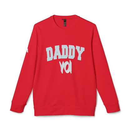 DTG adidas® Unisex Fleece Crewneck Daddy Yo Fathers Day Fathers Gift Sweatshirt