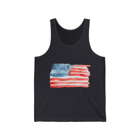 American Independence Graphic Ultimate Comfort Styled Unisex Summer Tank Top