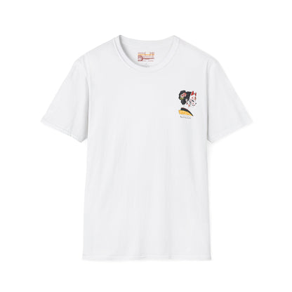 Masked Japanese Geisha Graphic Ultimate Comfort Styled Unisex T-shirt