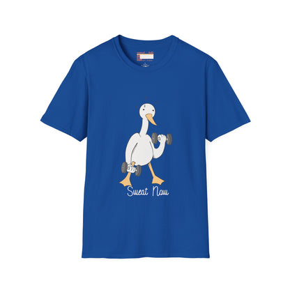 Graphic Designed Goose Sweating Out Unisex Comfort Styled T-shirts