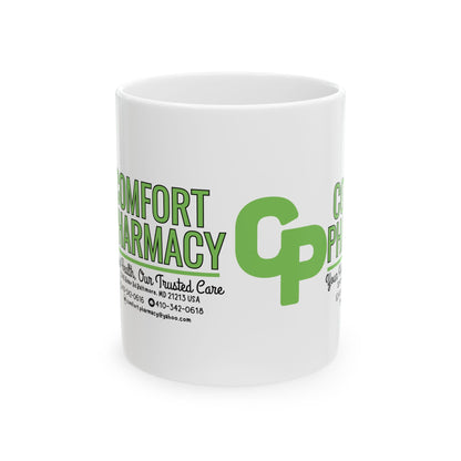 Comfort Pharmacy Ceramic Mug - 11oz & 15oz Coffee Cup