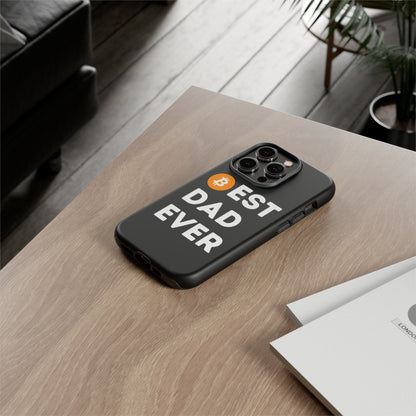 Best Dad Ever (Bitcoin, Crypto) iPhone Case