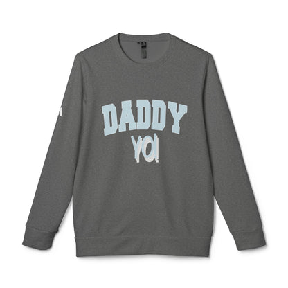 DTG adidas® Unisex Fleece Crewneck Daddy Yo Fathers Day Fathers Gift Sweatshirt