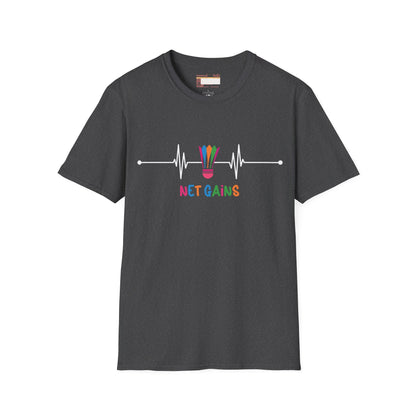 Badminton Game Day Graphic Comfort Unisex T-shirt