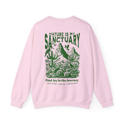 Graphic Designed Minimalist Crewneck Sweatshirt