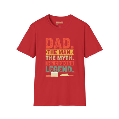 Dad The Man The Myth The Legend Ultimate Comfort Unisex Fathers Day T-shirt