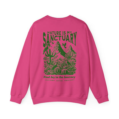 Graphic Designed Minimalist Crewneck Sweatshirt