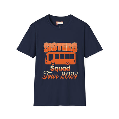 Graphic Sister Tour Comfort T-shirt Group Vacation Comfort Styled T-shirts