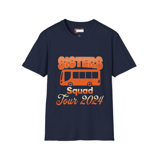 Graphic Sister Tour Comfort T-shirt Group Vacation Comfort Styled T-shirts