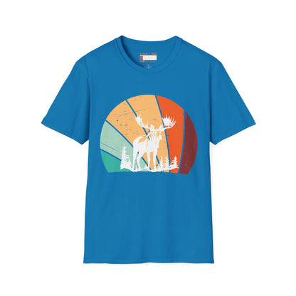 Graphic Designed Deer Colony Ultimate Comfort Unisex T-shirt