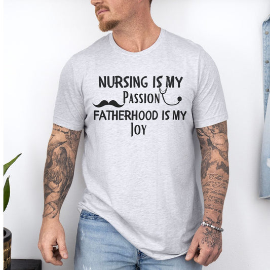 Nursing Is My Passion Ultimate Comfort Unisex Nurse T-shirt