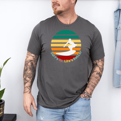 Surfer Up Surfer Lovers Ultimate Unisex Comfort Styled T-shirt