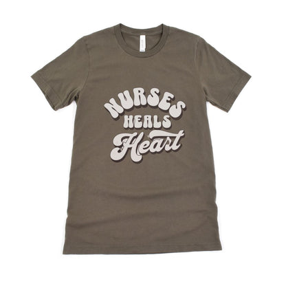 Nurses Heals Heart Ultimate Comfort Unisex T-shirt