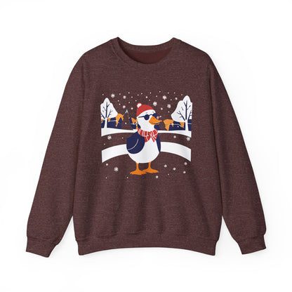 Graphic Designed Holiday Christmas Unisex Crewneck Sweatshirt