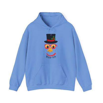 Unisex Heavy Blend Hooded Christmas Duck Hoodie