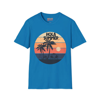 Hola Welcome Summer Ultimate Comfort Styled Unisex T-shirt