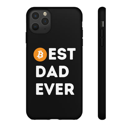 Best Dad Ever (Bitcoin, Crypto) iPhone Case