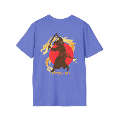 Japanese Warrior Designed Graphic Ultimate Comfort Styled Unisex T-shirt